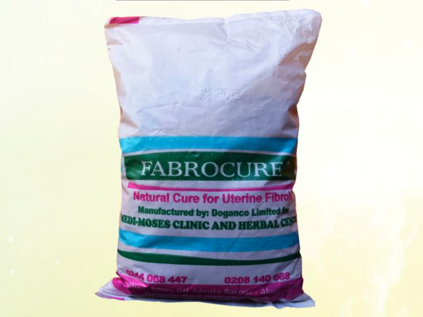 Fabrocure Sachet